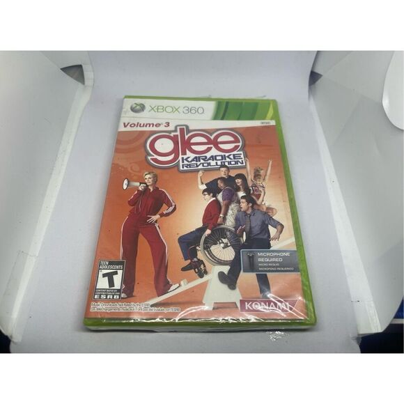 Glee Karaoke Revolution Volume 3 Microsoft Xbox 360 sealed - Picture 1 of 5